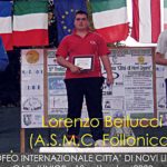 Lorenzo Bellucci vincitore categoria Junior Infinite Cup 209